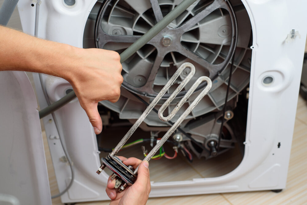 Reparatie van wasmachine